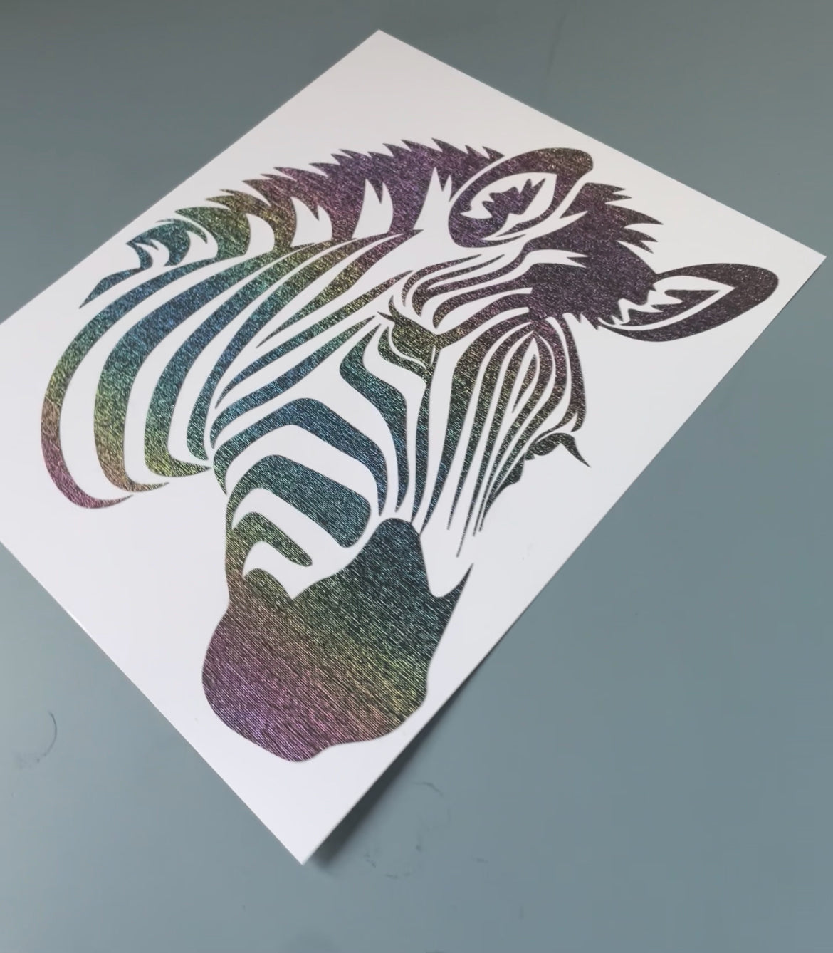 Zebra sticker/decal